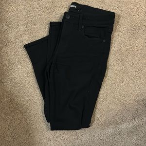 Black express skinny jeans